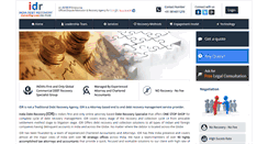 Desktop Screenshot of indiadebtrecovery.com